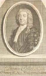 Pellet, Thomas,  - 1744, , , Arzt in London., Portrait, KUPFERSTICH der Zeit:, ohne Adresse