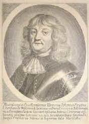 Wallenrodt, Johann Ernst Freiherr von,   - 1688, , , Kursächs. Feldmarschall, Sachsen-Lauenburgischer Kanzler., Portrait, KUPFERSTICH:, [Merian sc.]