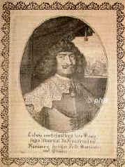 Schmidberg, Ludwig von,  - 1656, , , Schwedischer Oberst, belagerte 1633 Philippsburg, Feldmarschall unter Bernhard von Weimar, bei Breisach, Hohentwiel, 1645 bei Mergentheim gefangen., Portrait, KUPFERSTICH:, [Merian exc.]