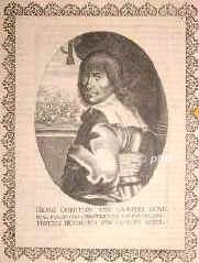 Taupadel (Taubadel),Georg Christoph von,  - 1647, , Basel, Schwedischer General. Erobert 1632 Leutkirchen, b. Neumarkt gefangen, verbrennt Freystadt, verteidigt Koburg gegen Wallenstein, Kommandant von Erfurt, Cham, verliert vor Frth den rechten Arm, Komand. v. Schorndorf, Speyer; Rheinfelden, Stuttgart, Tbingen, Wittenweier, Bedbur, berlingen, Tuttlingen., Portrait, KUPFERSTICH:, [M. Merian sc.]