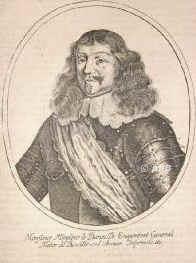 Enckevort (Enquenfort), Adrian Freiherr von,   - 1663, , Wien, Bayerischer u kaiserlicher Feldmarschall. 1647 in Schwaben, erobert Memmingen, Lindau, Isny, Wangen, Ravensburg., Portrait, KUPFERSTICH:, [Aubry exc.]