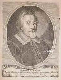 Donia, Franc. Von,   - , , , Westfriesischer Gesandter z. Westfl. Frieden. 1648., Portrait, KUPFERSTICH:, [Merian exc.]