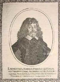 MAINZ: Johann Philipp (1663 Reichsfreiherr) von Schnborn, Kurfrst und Erzbischof von Mainz, 1605 - 1673, Eschbach bei Weilburg, Wrzburg, Regent 164773. Seit 1642 bereits Frstbischof von Wrzburg, 1663 zugleich von Worms.  1658 Begrnder des antikaiserlichen profranzsischen Rheinbundes., Portrait, KUPFERSTICH:, [Peter II. Aubry sc.?]