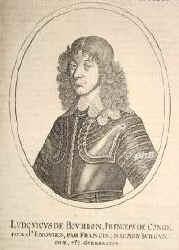 Condé, Louis II, 1661 1.duc de Bourbon, 1646 4.prince de Condé (vorher zu Lebzeiten seines Vaters duc d'Enghien), gen. 