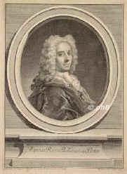 Ricci, Marcus, 1679 - 1729, Cividal di Belluno, Venedig, Italienischer Landschaftsmaler und Radierer., Portrait, KUPFERSTICH:, Rossalba Car[riera] pinx.   Jos. Smith del.   A. Faldoni Ven. sc. 1724.