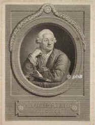 Mller, Karl Wilhelm, 1728 - 1801, Knauthain, , Brgermeister in Leipzig, Kunstfreund und Dichter., Portrait, KUPFERSTICH:, Ant. Graff pinx.   I. F. Bause sc. 1794.