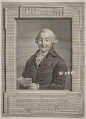 Lhr (Loehr), Eberhard Heinrich, 1725 - 1798, , , Bankier, Ratsherr und Bauherr in Leipzig., Portrait, KUPFERSTICH:, A. Graff pinx.   J. F. Bause sc. 1799.