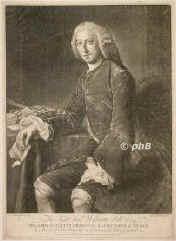 Pitt, William d.Ä., 1766 1.Earl of Chatham, 1708 - 1778, London, Hayes bei Bromley (Kent), Führender englischer Staatsmann während des Siebenjähr. Krieges, 1746 Viceschatzmeister von Irland, 1756-61 Staatssekretär, 1766–58 Premierminister. Dichter. – Vater von William Pitt d.J., Portrait, MEZZOTINTO:, W. Hoare pinx. –  J. Watson fec.
