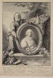 Fleury, Andr-Hercule de, 1653 - 1743, , , Kardinal 1725. Former bishop of Frjus,  France  Erzieher, spter Premierminister Ludwig XV., Historiker, Geograph und Astrologe., Portrait, RADIERUNG:, H. Rigaud pinx.   (Beiwerk:) Antreau pinx.   J. Houbraken sc.