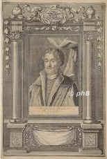 Gruner, Vincenz, 16.Jh. - , , , Theologe. Professor in Leipzig., Portrait, KUPFERSTICH:, ohne Adresse