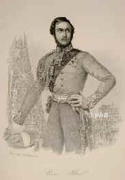 ENGLAND: Albert (Franz August Karl Albert), Prinz von Sachsen-Coburg u. Gotha, 1840 kgl. Prinzgemahl von Grobritannien u. Irland, 1819 - 1861, Rosenau (Schlo) bei Coburg, Windsor Castle, Zweiter Sohn von Herzog Ernst I. (17841844) aus erster Ehe mit Luise von SachsenGothaAltenburg (18001831); vermhlt 1840 mit Queen Victoria von Grobritannien u. Irland (18191901), Nichte von Knig William IV. (17651837).  Vater u.a. von Knig Edward VII. und Victoria, Kronprinzessin von Preuen u. deutsche Kaiserin. [> SACHSENCOBURGGOTHA: Albert, Portrait, STAHLSTICH:, Nach einem Miniaturgemlde.  [Weger sc.]