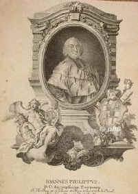 TRIER: Johann Philipp von Walderdorf, Kurfürst von Trier, 1701 - 1768, , , 1756 Kurfürst von Trier, Administrator von Prüm., Portrait, KUPFERSTICH:, J. E. Nilson sc.