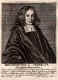 Spinoza, Benedict (Baruch), 1632 - 1677, Portrait, KUPFERSTICH:, ohne Adresse