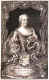 DEUTSCHES REICH, HL.RÖM.: Maria Theresia, Königin von Böhmen u. Ungarn, 1745 röm.-deutsche Kaiserin, 1717 - 1780, Portrait, KUPFERSTICH:, F. Lippoldt pinx. –  I. W. Windter sc. [1745].
