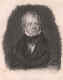 Scott, Sir Walter, 1771 - 1832, Portrait, STAHLSTICH:, ohne Adresse, 1851.