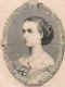 ENGLAND: Alexandra, Knigin von Grobritannien, geb. Prinzessin von Dnemark, 1844 - 1925, Portrait, HOLZSTICH:, ohne Adresse