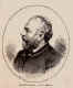 Auerbach, Berthold (eig. Moses Baruch Auerbacher), 1812 - 1882, Portrait, HOLZSTICH:, ohne Adresse