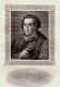 Mendelssohn, Moses, 1729 - 1786, Portrait, STAHLSTICH:, ohne Knstleradresse