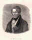 Meyerbeer, Giacomo, (ursprngl. Jacob Meyer Beer), 1791 - 1864, Portrait, HOLZSCHNITT:, ohne Adresse,  um 1835