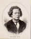 Rubinstein (Rubinschtein), Anton Grigorjewitsch, 1829 - 1894, Portrait, HOLZSTICH:, ohne Adresse