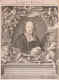 Veiel, Elias, 1635 - 1706, , , Lutherischer Theologe. Prediger in Ulm, 1671 Direktor des Gymnasiums, 1680 Bibliothekar und Superintendent. Stud. in Strassburg, Heidelberg, Jena, Wittenberg, Leipzig., Portrait, KUPFERSTICH:, Andreas Schuech pinx.   Barth. Kilian sc. 1680.