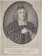 Schlegel, Johann Christian, 1634 - 1699, Portrait, KUPFERSTICH:, Monogrammist: M.B. [Martin Bernigeroth] sc.