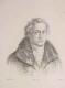 Goethe, Johann Wolfgang (1782 von), 1749 - 1832, Portrait, RADIERUNG:, H. Lalaisse del.   Lemaitre dir.   Delaistre sc.   [um 1820]