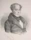 Chateaubriand, Francois-René, vicomte de, Banqui..t  [Bouqui..t ?] lith. 1840., LITHOGRAPHIE: