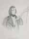 Parish-Alvars, Elie, 1808 - 1849, West-Feymuth (England), Wien, Englischer Harfen-Virtous und Komponist, 1847 Solist bei der Wiener Hofkapelle., Portrait, STAHLSTICH:, Ph. Mnzer sc.