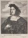 Raffael Santi, Titian pinx.   De Larmessin sc., KUPFERSTICH: