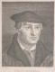 Bugenhagen, Johann (gen. Pomeranus oder Dr. Pommer), Holbein pinx.   H. Pinhas sc., KUPFERSTICH: