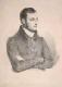 Delaroche, Paul (eig. Hippolyte), 1797 - 1856, Paris, Paris, Französischer Historien- und Porträtmaler., Portrait, LITHOGRAPHIE:, Gigoux del. –  Lith de Kaep[mann? ] & Co.
