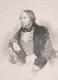 Biard, Francois-Auguste, 1798 - 1882, Portrait, KUPFERSTICH:, ohne Adresse.  Um 1850