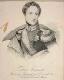 PORTUGAL: Ferdinand (Fernando) II., Prinz zu Sachsen-Coburg-Gotha, 1837 Titularknig von Portugal, Ccilie Brandt lith., LITHOGRAPHIE: