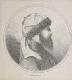 Schamyl (Schamil, d.h. Samuel),, 1797 - 1871, Portrait, HOLZSTICH:, ohne Adresse, um 1850