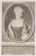 BRANDENBURG-PREUSSEN: Anna Sophie Charlotte, Markgräfin von Brandenburg-Schwedt, 1723 Herzogin zu Sachsen-Eisenach-Jena, 1706 - 1751, Portrait, KUPFERSTICH:, [Bernigeroth sc.]