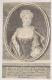 BRANDENBURG-PREUSSEN: Anna Sophie Charlotte, Markgrfin von Brandenburg-Schwedt, 1723 Herzogin zu Sachsen-Eisenach-Jena, [Bernigeroth sc.], KUPFERSTICH: