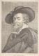 Rubens, Peter Paul, 1577 - 1640, Portrait, KUPFERSTICH:, Ant. van Dyck pinx.   J. C. Bhme sc.