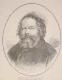 Bakunin, Michail Alex., 1814 - 1876, Portrait, HOLZSTICH:, G. Baer in Bern phot.  Monogr. : H. S. [del. et sc.]