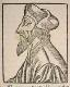 Huss, Johannes (Jan Hus), um 1370 - 1415, Portrait, HOLZSCHNITT:, ohne Knstleradresse