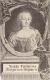 DEUTSCHES REICH, HL.RÖM.: Maria Theresia, Königin von Böhmen u. Ungarn, 1745 röm.-deutsche Kaiserin, 1717 - 1780, Portrait, KUPFERSTICH:, A. Reinhardt sc. 1744.