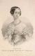 SPANIEN: Luisa Fernanda, Infantin von Spanien, 1846 verm. Duquesa de Montpensier, 1832 - 1897, Portrait, STAHLSTICH:, Maurin del.   Carl Mayer sc.