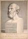 Xenokrates, 396 v.Chr. - 314 v.Chr., Portrait, KUPFERSTICH:, ohne Adresse, 18. Jh.