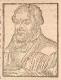 Rhegius, Urban, 1489 - 1541, Portrait, HOLZSCHNITT:, ohne Knstlernamen