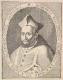 Bellarmino (Bellarmin), Roberto, hl., 1542 - 1621, Portrait, KUPFERSTICH:, [Merian exc.]