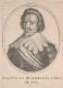 Campania, Ludwig von, Graf von Susa (eig. Louis de Champagne, comte de la Suze, marquis de Normanville), [Merian exc. 1643], KUPFERSTICH:
