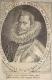 NASSAU-ORANIEN: Philipp Wilhelm (Filips Willem), Graf zu Nassau-Dillenburg, Prinz von Oranien, 1554 - 1618, Portrait, KUPFERSTICH:, Monogrammist: DC [Dominicus Custos]