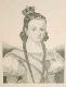 SPANIEN: Isabella II. (Maria Isabel Luisa), Knigin von Spanien, 1830 - 1904, Portrait, RADIERUNG:, [A. Hansen sc.]