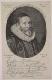 Utenbogard (Wytenbograd), Johann, 1557 - 1644, Portrait, KUPFERSTICH:, Mich. Miereveld pinx.   Wilh. Delff sc. 1632.