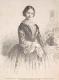 BONAPARTE: Clothilde (Ludovica Teresa Maria Clotilda), princess Napoléon Bonaparte, geb. Prinzessin von Savoyen-Carignan, Nach e. Lithographie von Giordana u. Salussiolia, HOLZSTICH:
